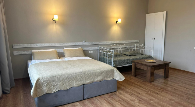 Семейный люкс с красивым видом из окна Aparthotel Old Avenue
