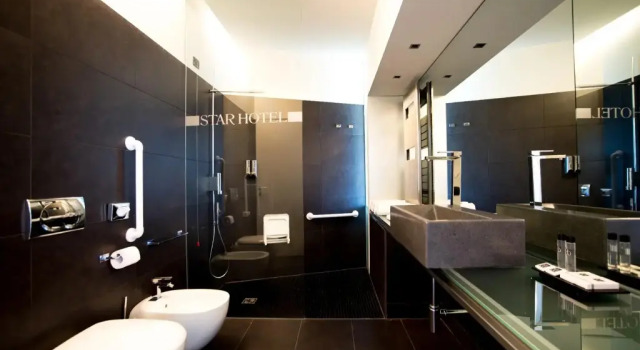 Четырёхместный семейный номер Deluxe Отель Star Airport Verona