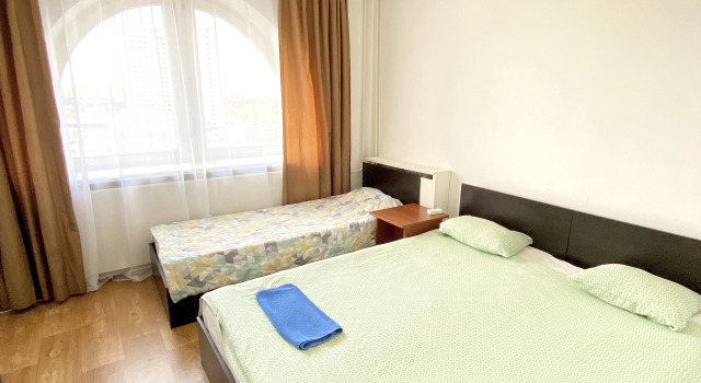 Трёхместный номер Standard с красивым видом из окна Гостевой дом GRAND INN