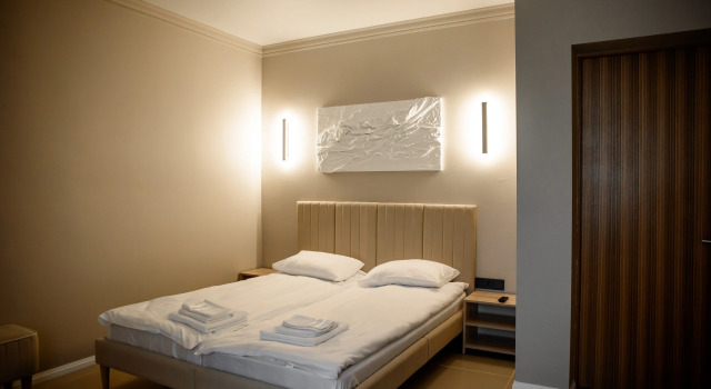 Двухместный семейный номер Standard с видом на город Меблированные комнаты PILLOW