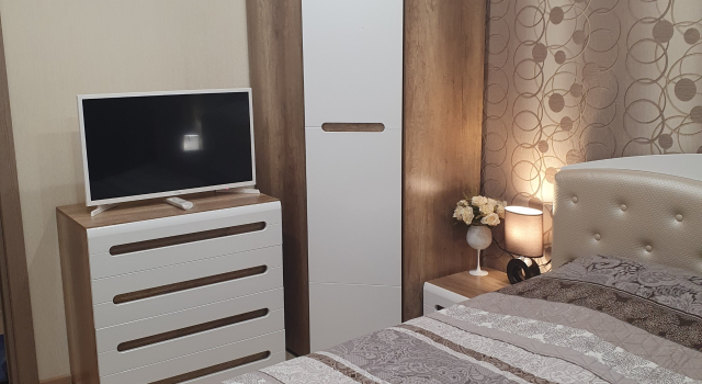 Na Kommunisticheskoy 9 Apartments, Rezerwuj Apartament Hotele w Republika Komi z parkingiem, Parking