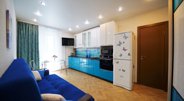 Komfortnaya Yevro 2-kh Komnatnaya Kvartira V ZhK Primorskogo Rayona Apartments, Rezervovat Apartmán Hotely v Petrohrad s parkováním, Parkování