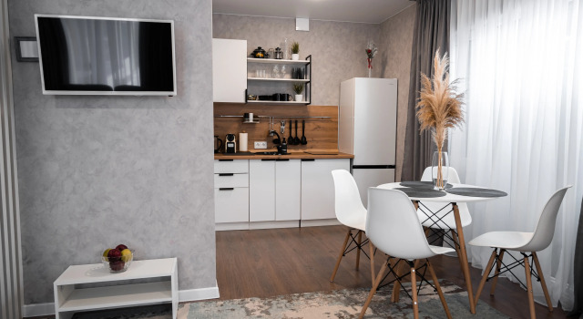 Шестиместный коттедж Дуплекс рядом с пляжем Меблированные комнаты Ecosuite Family
