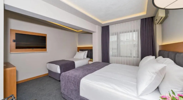 Трёхместный номер Standard с красивым видом из окна Bergama Hotel Old City
