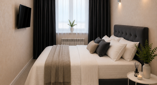 Uyutnaya Studiya S Vidom Na Zaliv Yakobi Flat, Boek Appartement Irkoetsk Irkutsk