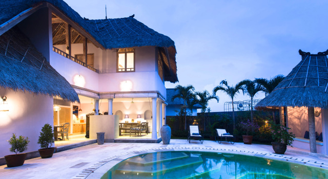 Вилла с 3 комнатами с балконом и с красивым видом из окна Вилла Hacienda Bali