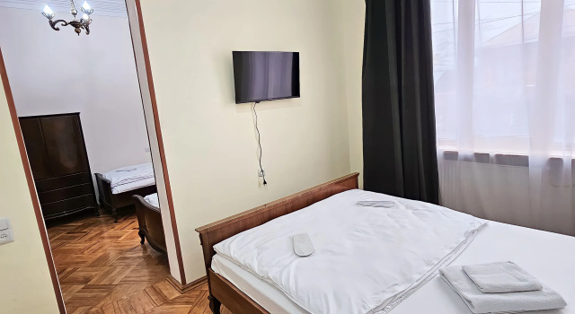 Vierer Junior-Suite mit Balkon und mit Blick Guest House Top Floor
