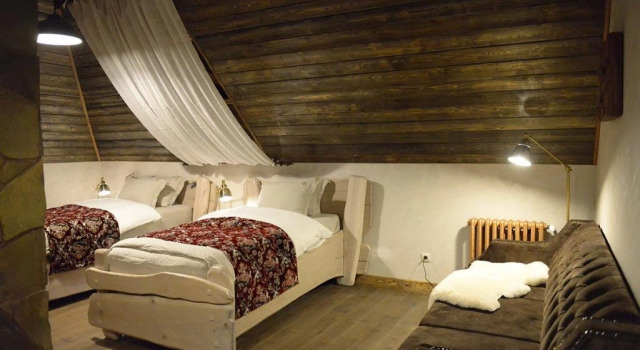 Económica Quádruplo quarto Folvark Gvozd Mini-hotel