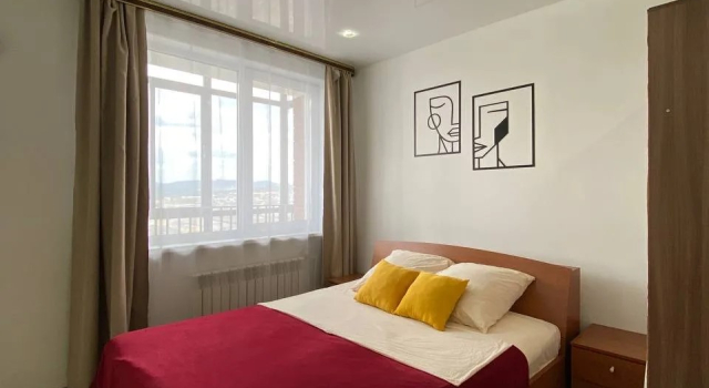 Na Ulitse Boyevaya 7V Flat, Prenota Appartamento Hotel a Buryatia con parcheggio, Parcheggio