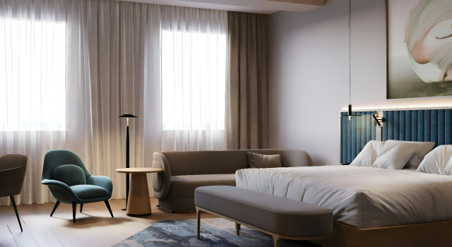 Двухместный люкс Presidential с видом на горы Отель Radisson Blu Hotel, Almaty Airport