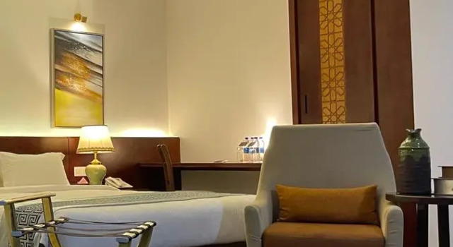 Двухместный люкс с видом на город Отель Empyrean Dhaka City Centre