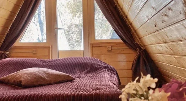 Коттедж с красивым видом из окна Гостевой дом Romantik house