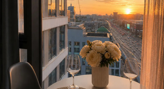 Uyutnaya Studiya s Otlichnym Panoramnym Vidom Apartments, Prenota Appartamento Mosca Russia