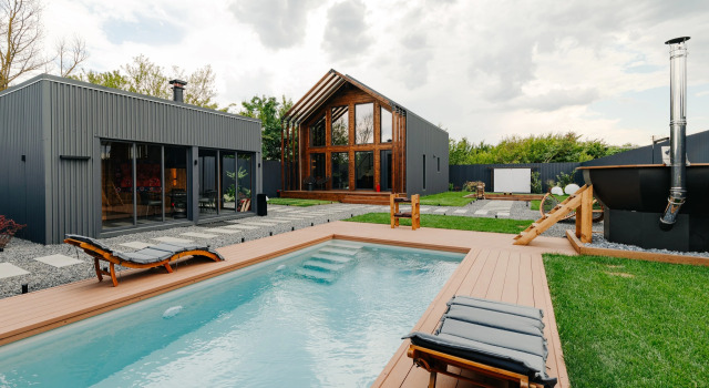 Friendly-House 1 с видом на сад База отдыха Apparadise Glamping&Spa