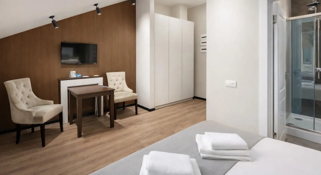 Двухместный номер Стандарт Мансарда Снега Apart Hotel by Provence