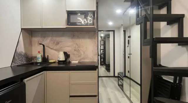 Studiya 19M 2/3 Et 7 Flat, Rezervovat Apartmán Wellness hotely v Petrohrad, poblíž Troitskaya Square, SPA