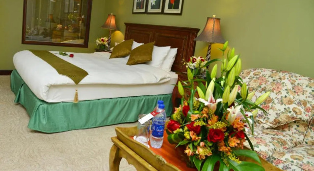 Номер Deluxe с красивым видом из окна The Convention Center & Royal Suites Hotel