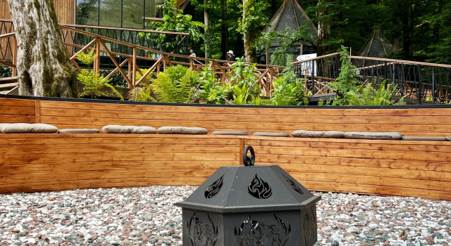 Riverside Resort&Spa, Забронировать Гостевой дом Отели Сочинского национального парка с парковкой, Парковка