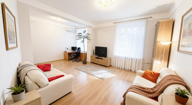 Uyutnaya Ryadom S Metro Flat, Prenota Appartamento Hotel a Tatarstan con parcheggio, Parcheggio