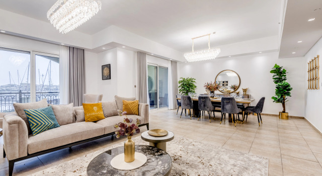 Вилла с балконом и с видом на море Вилла Globalstay Luxury 3 Bedroom Maid Townhouse with Sea View