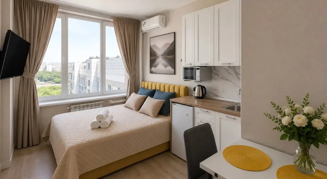 Super Studiya Bestflat24 Flat, Rezervovat Apartmán Moskva Rusko, poblíž Ostankino Tower