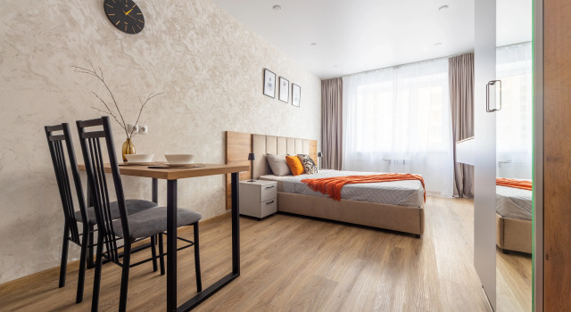 Domino Po Ul Partizana Zheleznyaka Apartments, Reserva ahora Apartamento Hoteles en Krasnoyarsk con aparcamiento, Aparcamiento