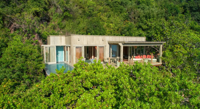 Двухместная вилла с бассейном Treetop An Lam Retreats Ninh Van Bay