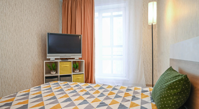 Uyutnaya Kvartira Vozle Bolnitsy Na Kolomenskoy S Vidom Na Yenisey Flat, Reserva ahora Apartamento Hoteles en Krasnoyarsk con aparcamiento, Aparcamiento