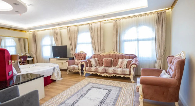 Двухместный люкс с джакузи Queen Can Adalya Palace Hotel
