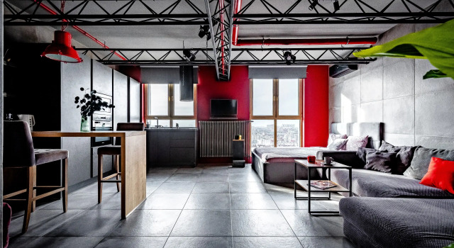 Апартаменты Grey Loft Krasnodar, Забронировать Апартаменты/квартира Апартаменты Краснодара, рядом с Monument Shurik and Lidochka, Апартаменты/квартира