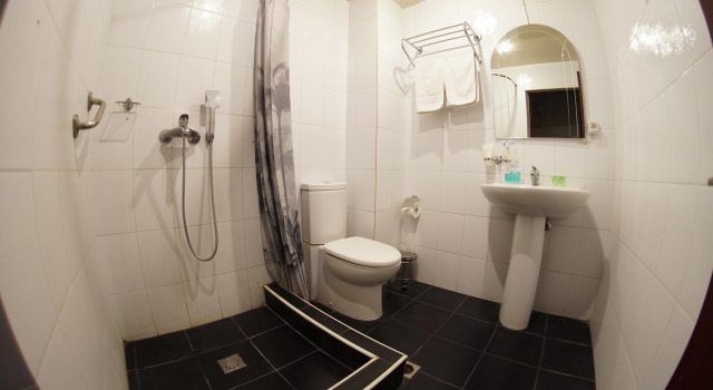 Standard- firedobbelt familie over to etager værelse Aquatek Hotel
