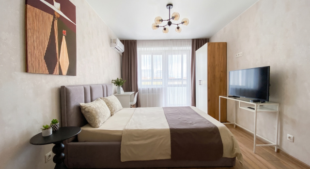 S Vidom Na Gorod Ryadom S Zooparkom I Naberezhnoy 1-ya Podlesnaya 1 Flat, Rezervați Apartament Hoteluri ieftine în Udmurtia