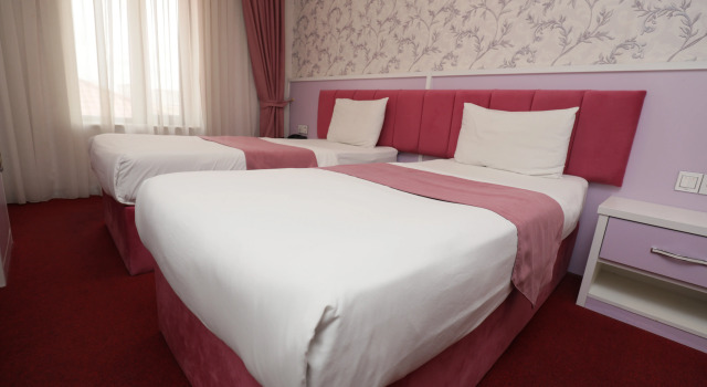 Двухместный номер с видом на город Altus Hotel Baku — бесплатный массаж