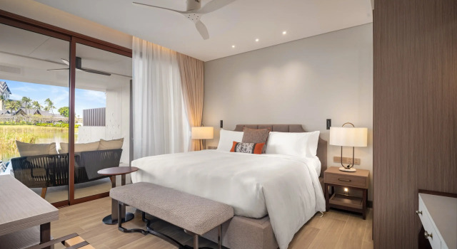 Апартаменты Ground Floor с 2 комнатами с балконом Апарт-отель Angsana Oceanview Residences Building 3 in Laguna by Banyan Living