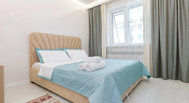 Krasivye Apartamenty vozle Khan Shatyr, Apartments, Prenota Appartamento Hotel a Astana con piscina, Piscina