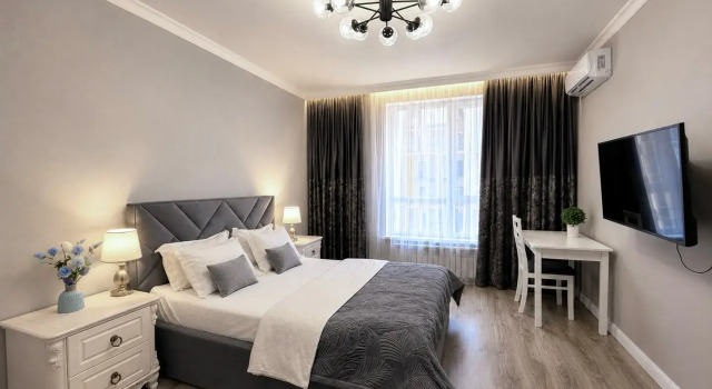 Квартира Raimbek Residence 11 1BR & питьевая вода в подарок