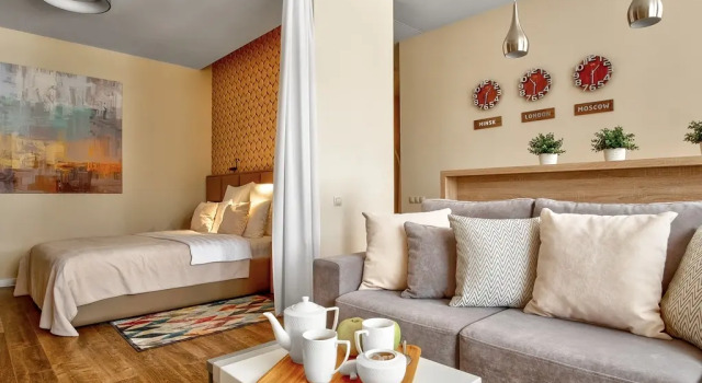 Evrouyut Studiynogo Tipa Apartments, Rezervasyon Daire Grodno Grodno Region