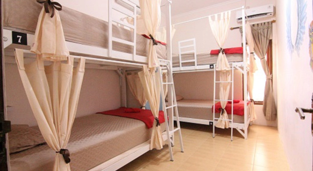 Bett im Wohnheim Otu Hostel By Ostic