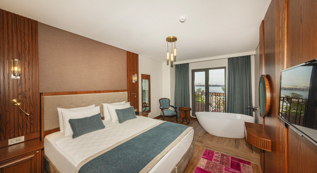 Junior Suite a výhledem na moře Azade Hotel