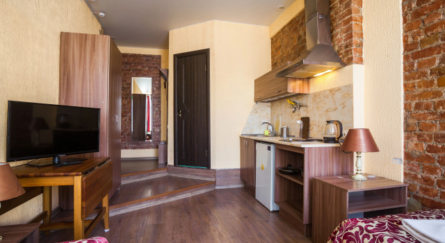 Studio 1+1 LeoHotels Rizhskij Apartment, Book Lejlighed Petergof 