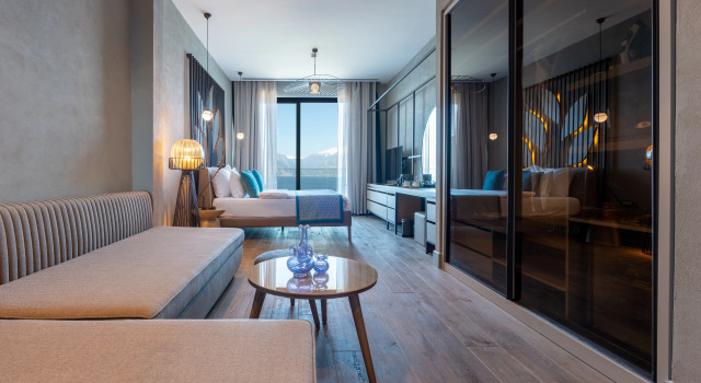 Полулюкс с балконом и с видом на море Perge Hotels
