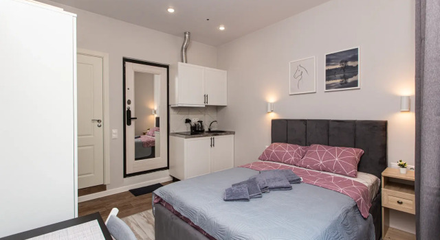 Uyutnaya Studiya u Ds Dinamo-4 Apartments, Prenota Appartamento Mosca Russia