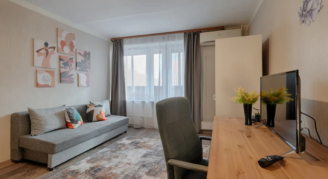 Ulitsa Polikarpova 19k2 Metro Begovaya Apartments, Rezerwuj Apartament SAO Area Moskwa