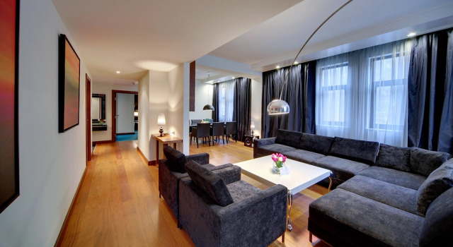 Люкс Президентский с 2 спальнями Radisson Hotel, Роза Хутор