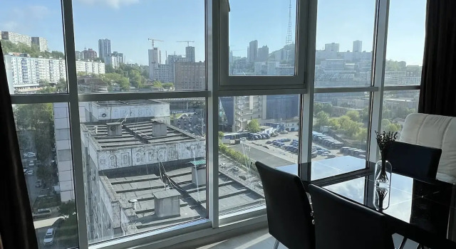 Dizaynerskaya Studiya V Tsentre Goroda Panoramny Vid Flat, Buchen Sie Ferienwohnung Wladiwostok 