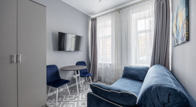 15 M² 1 Krovat Apartments, Reserva ahora Apartamento CAO Area Moscú, cerca de Dostoievskaia