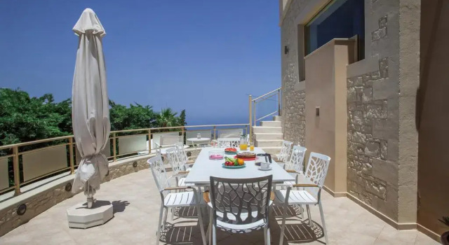 Palladio Luxury Villa With Amazing View, Забронировать Вилла Коттеджи Центрального Крита, Коттедж