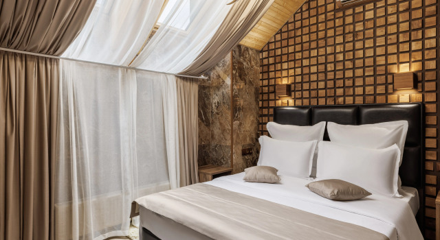 Двухместный полулюкс Мансарда Stellar Collection Chalet Krasnaya Polyana