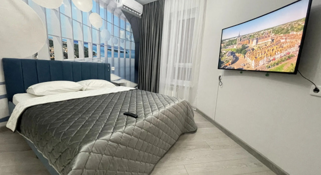 Одноместные апартаменты c 1 комнатой с балконом Квартира на Матрене (HouseVip26)
