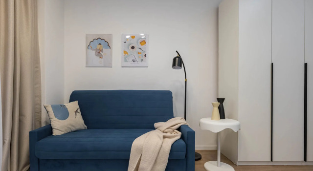 V 5 Minutakh Ot Metro Aminyevskaya Flat, Rezervovat Apartmán Hotely v ZAO Area s parkováním, Parkování